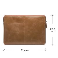 dbramante1928 Skagen Pro - Pochette ordinateur 13 pouces - Cuir véritable - MacBook Pro 13 pouces / Air 13 pouces - Tan