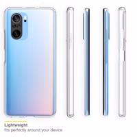 Accezz Coque Clear Xiaomi Poco F3 - Transparent