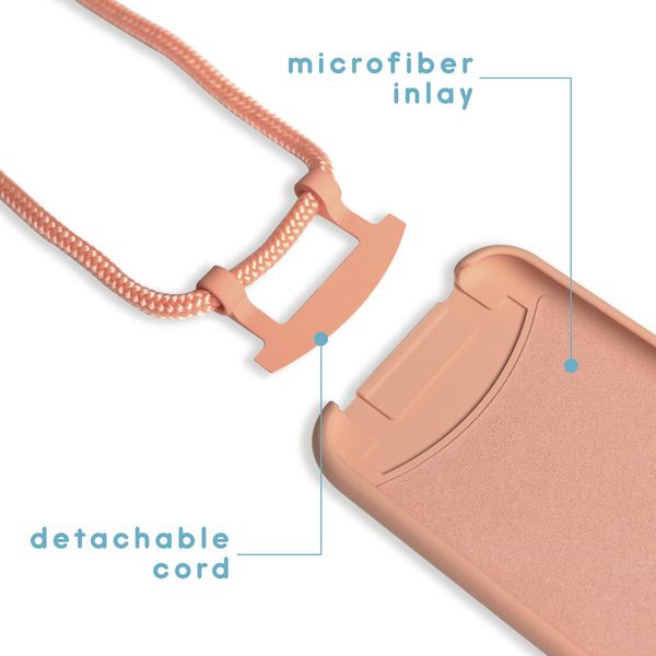 imoshion Coque de couleur avec cordon amovible Apple iPhone 12 (Pro)