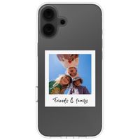 Coque avec votre propre photo et/ou texte Apple iPhone 16 - Polaroid