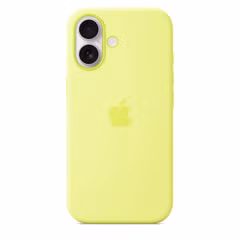 Apple Coque en silicone avec MagSafe Apple iPhone 17 - Neon Yellow