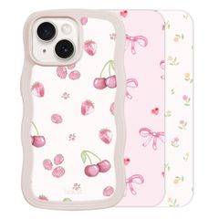 Holdit Pack d'impression Apple iPhone 13 / 14 / 15 - Pink Breeze