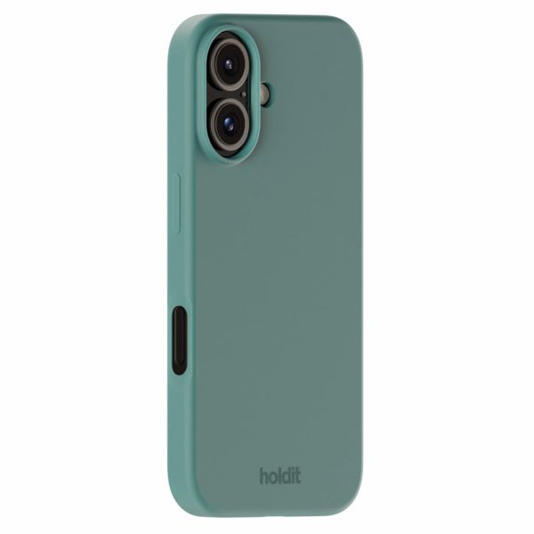 Holdit Coque Silicone Apple iPhone 16 - Moss Green