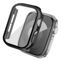 imoshion Coque rigide brillante à couverture complète Apple Watch 4 / 5 / 6 / SE - 44 mm - Noir
