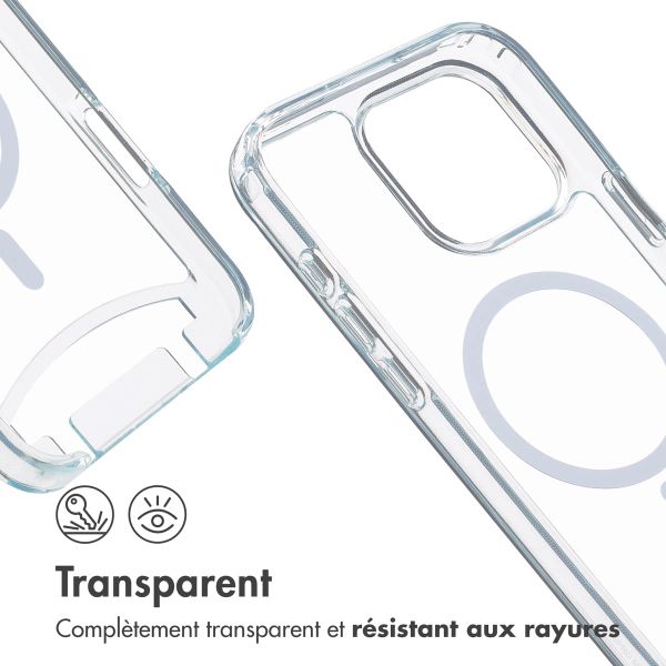 imoshion Coque MagSafe avec cordon amovible Apple iPhone 16 Pro Max - Transparent