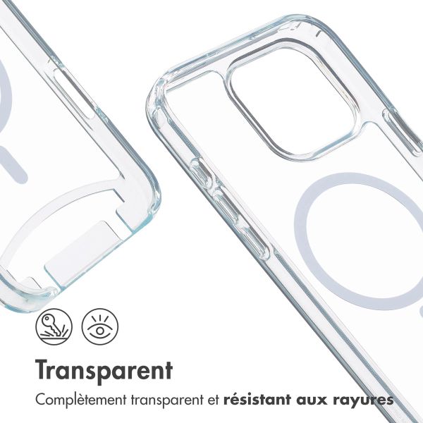 imoshion Coque MagSafe avec cordon amovible iPhone 16 Pro Max - Transparent