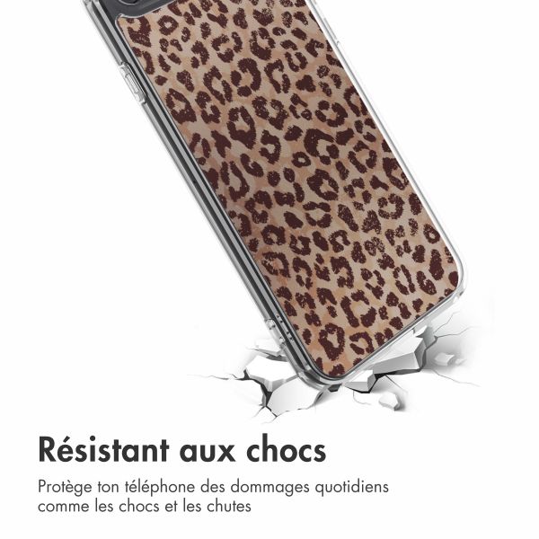 imoshion Coque Design Apple iPhone SE (2022 / 2020) / 8 / 7 - Leopard Mood