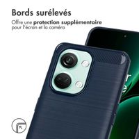 imoshion Coque Brushed OnePlus Nord 3 - Bleu foncé