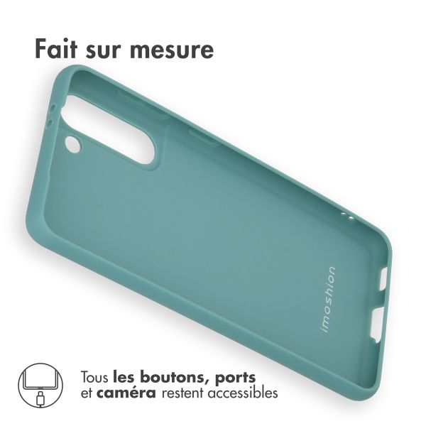 imoshion Coque Couleur Samsung Galaxy S21 - Vert foncé