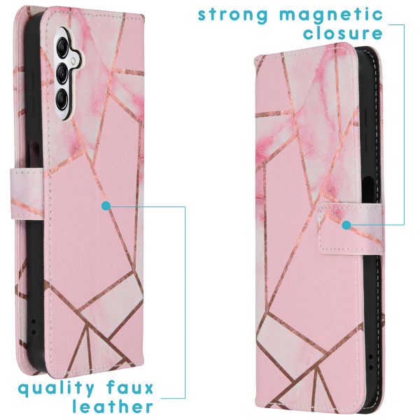 imoshion Coque silicone design Samsung Galaxy A14 (5G) - Pink Graphic