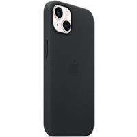 Apple Coque Leather MagSafe Apple iPhone 13 - Midnight