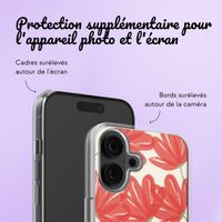 Coque avec votre propre photo et/ou texte Apple iPhone 16 - Bloemen