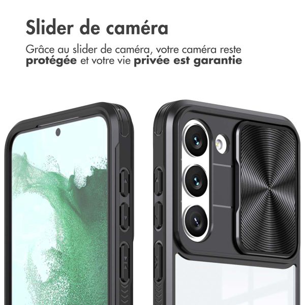 imoshion Coque arrière Camslider Samsung Galaxy S23 - Noir