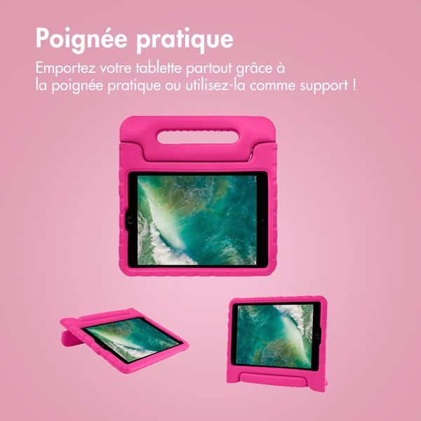 imoshion Coque kidsproof avec poignée Apple iPad 6 (2018) 9.7 pouces / iPad 5 (2017) 9.7 pouces - Rose