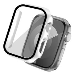 imoshion Coque rigide à couverture complète Apple Watch 7 / 8 / 9 - 45 mm - Blanc
