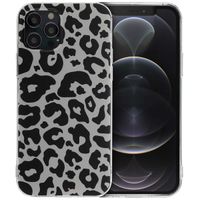 imoshion Coque Design Apple iPhone 12 (Pro) - Leopard Transparent