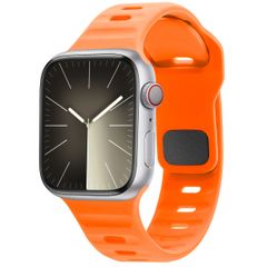 imoshion Bracelet en silicone Active Sport Apple Watch Series 1-9 / SE (38/40/41 mm) | Series 10 (42 mm) - Orange