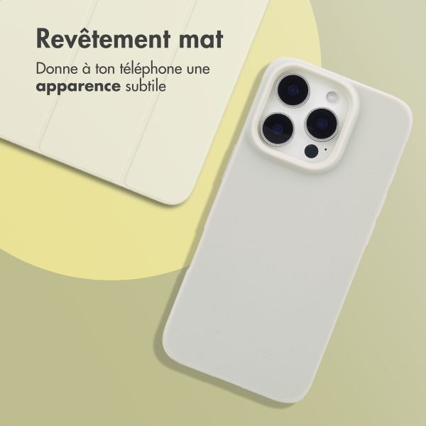imoshion Coque Couleur Apple iPhone 16 Pro - Gris