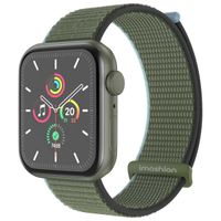 imoshion Bracelet en nylon⁺ Apple Watch Series 1 á 9 / SE (38/40/41 mm) | Series 10 (42 mm) - Dark Olive