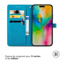 imoshion Etui de télephone Mandala Apple iPhone 17 - Turquoise