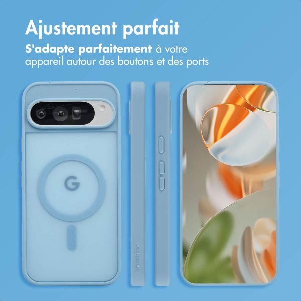 imoshion Coque Color Guard avec MagSafe Google Pixel 9 Pro XL - Bleu clair