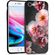 imoshion Coque Design iPhone SE (2022 / 2020) / 8 / 7  - Fleur - Rose / Noir