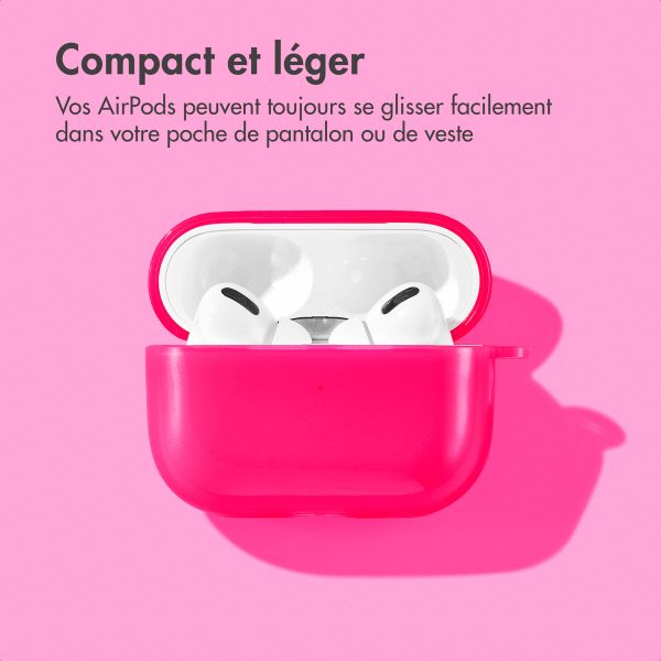 imoshion Coque Néon Apple AirPods Pro 2  - Rose Fluo