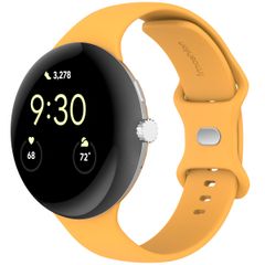 imoshion Bracelet en silicone Google Pixel Watch 3 - 45 mm - Taille L - Jaune