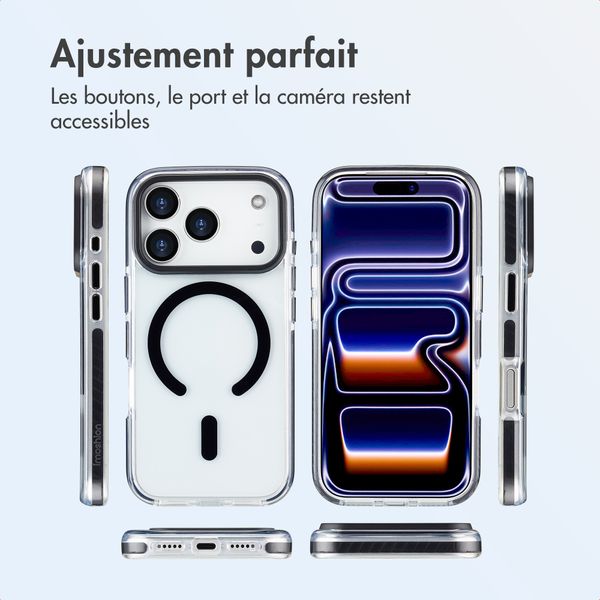 imoshion Coque Combat MagSafe Apple iPhone 17 Pro - Noir