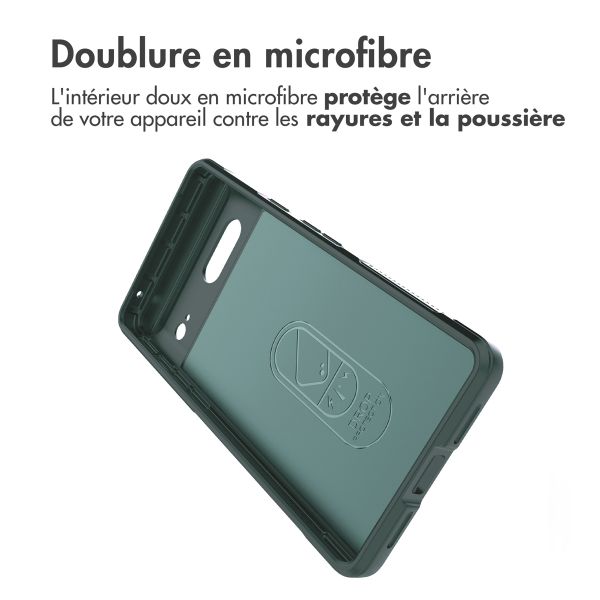 imoshion Coque arrière EasyGrip Google Pixel 7 - Vert foncé