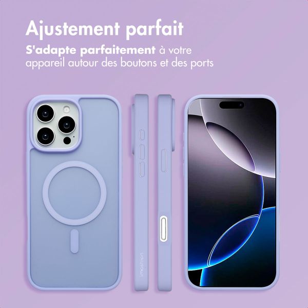 imoshion Coque Color Guard avec MagSafe Apple iPhone 16 Pro Max - Lila / Lilac