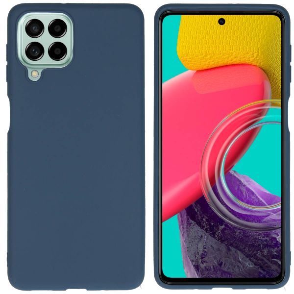 imoshion Coque Couleur Samsung Galaxy M53 - Bleu foncé