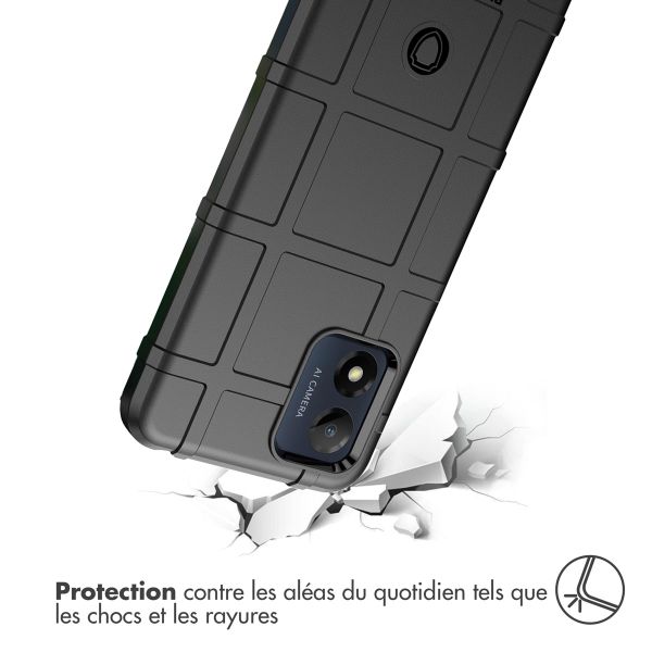 imoshion Coque Arrière Rugged Shield Motorola Moto E13 - Noir