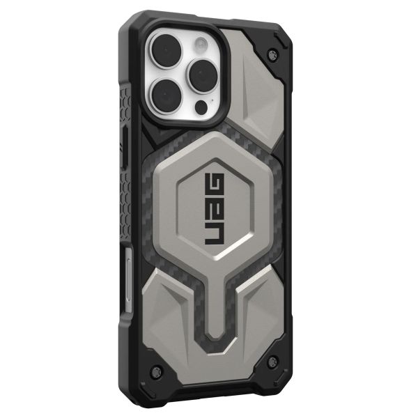 UAG Coque arrière Monarch Pro iPhone 16 Pro Max - Titanium