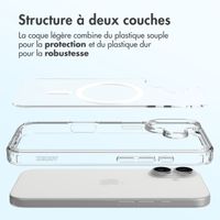 Accezz Coque arrière Xtreme Impact avec MagSafe Apple iPhone 16 - Transparent