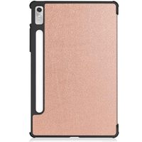 imoshion Coque tablette Trifold Lenovo Tab P11 Pro (2nd gen) - Rose Doré