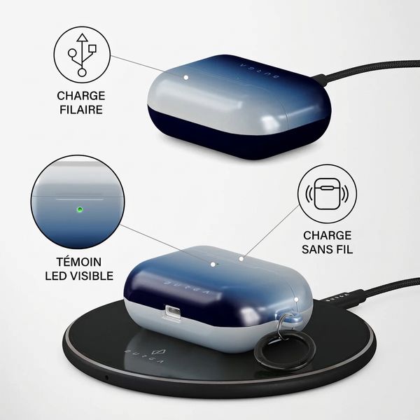 Burga Coque rigide Apple AirPods Pro 2 - Zero Gravity