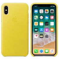 Apple Coque Leather Apple iPhone X