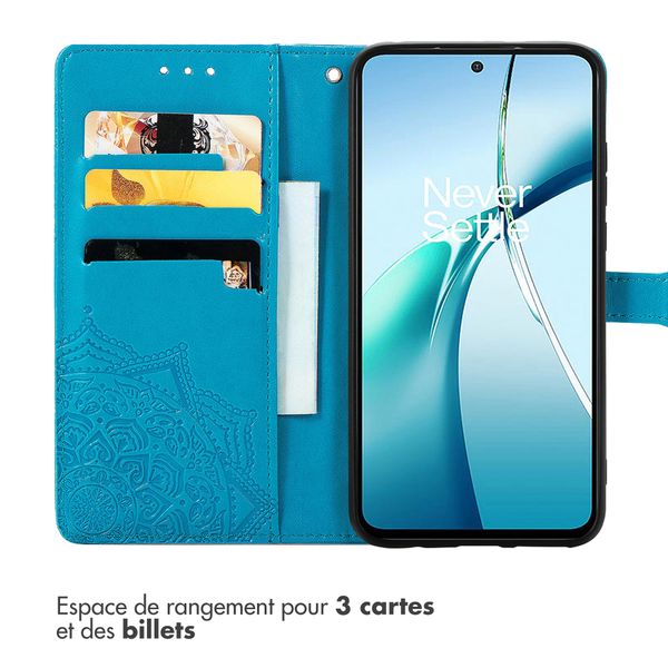 imoshion Etui de télephone Mandala Motorola Moto G57 Power - Turquoise