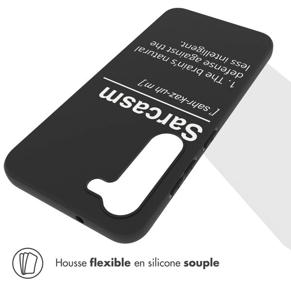 imoshion Coque Design Samsung Galaxy S23 - Sarcasm