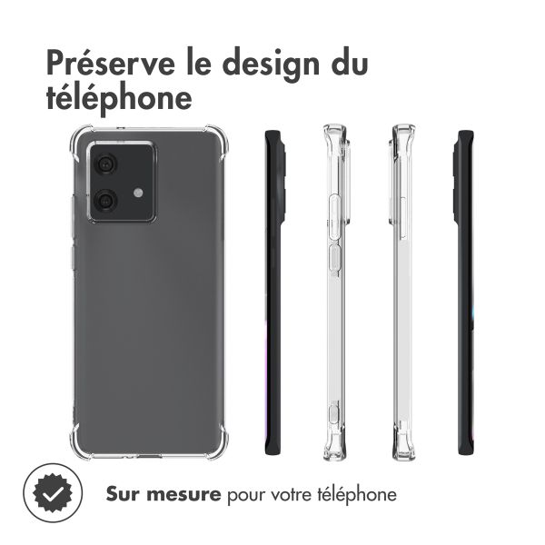 imoshion Shockproof Case Motorola Edge 40 Neo - Transparent