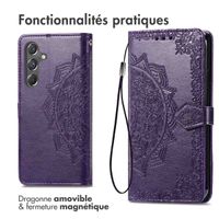 imoshion Etui de télephone Mandala Samsung Galaxy A15 (5G/4G) - Violet