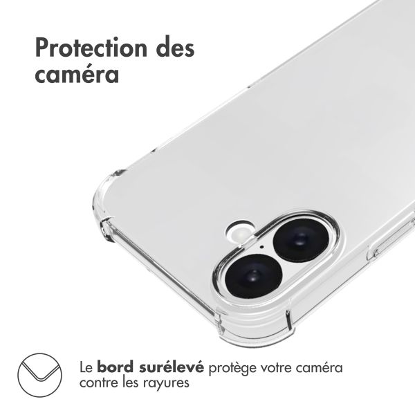 imoshion Coque antichoc iPhone 16 Plus - Transparent