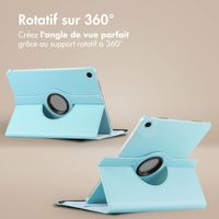 imoshion Coque tablette rotatif à 360° Samsung Galaxy Tab A9 Plus - Bleu clair