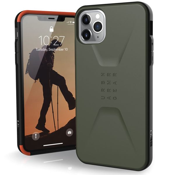 UAG Coque Civilian iPhone 11 Pro Max - Vert