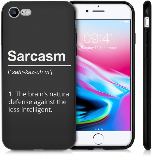 imoshion Coque Design iPhone SE (2022 / 2020) 8 / 7 - Sarcasm