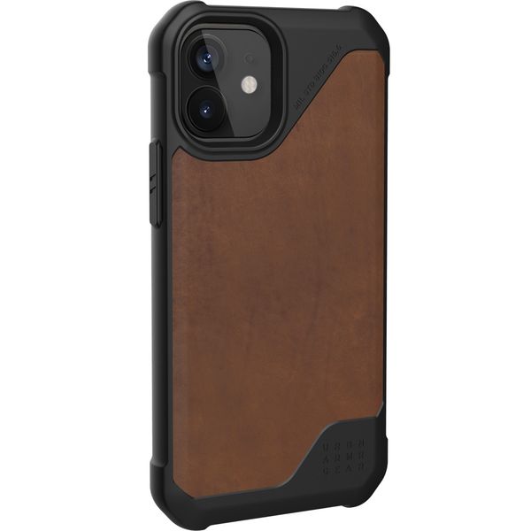 UAG Coque Metropolis LT Apple iPhone 12 Mini - Leather Brown