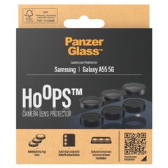 PanzerGlass Protection Caméra Hoops Optic Rings Samsung Galaxy A55 - Black