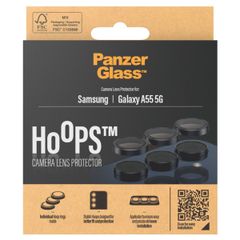 PanzerGlass Protection Caméra Hoop Optic Rings Samsung Galaxy A55 - Black