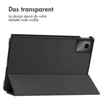 imoshion Coque tablette rigide Trifold Lenovo Tab M11 - Noir